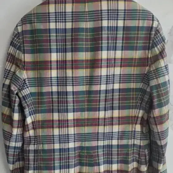 [BUNJANG] Polo Madras Jacket 42R / 폴로 마드라스자켓 42r