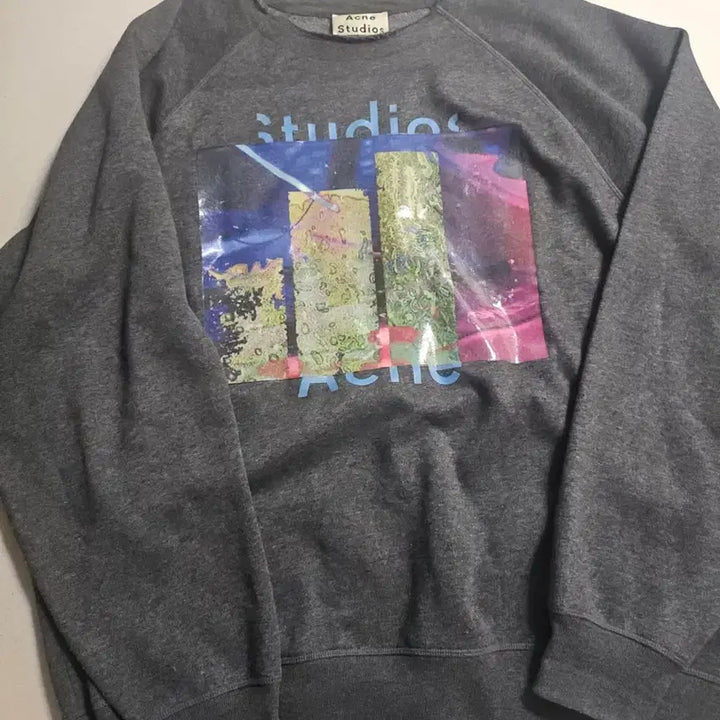 [BUNJANG] Acne Studios Logo Fletcher Crewneck Sweatshirt M / M. 아크네 로고 플레쳐 크루넥 맨투맨