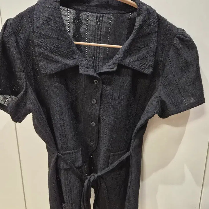 [BUNJANG] Black Frill Skirt and Shirt Set / 셔츠,치마 세트