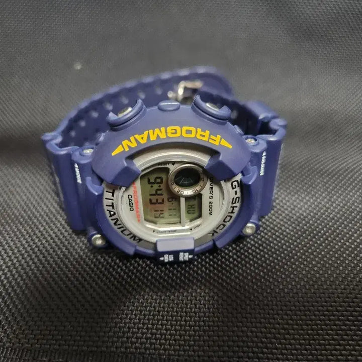 [BUNJANG] Casio G-Shock Frogman DW-8200NK-2JR Navy Khaki Titanium / G-SHOCK 프로그맨 DW-8200NK-2JR