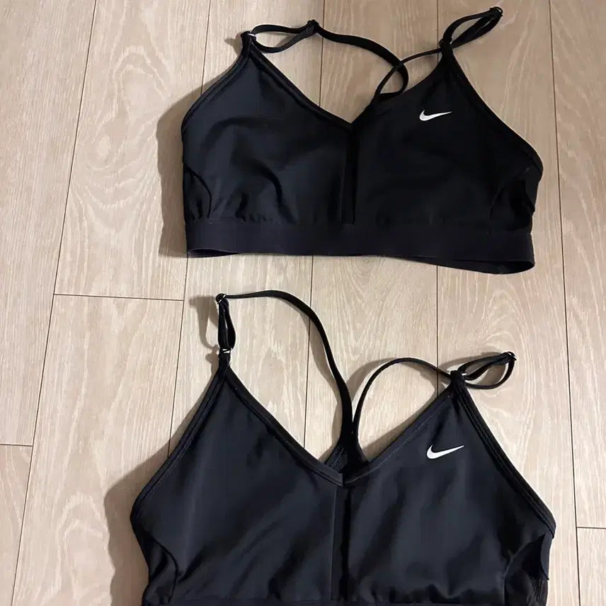 [BUNJANG] Nike Indy Sports Bra (Black) L - Bundle of 2 / [나이키] 스포츠브라 인디(블렉) L 2개일괄
