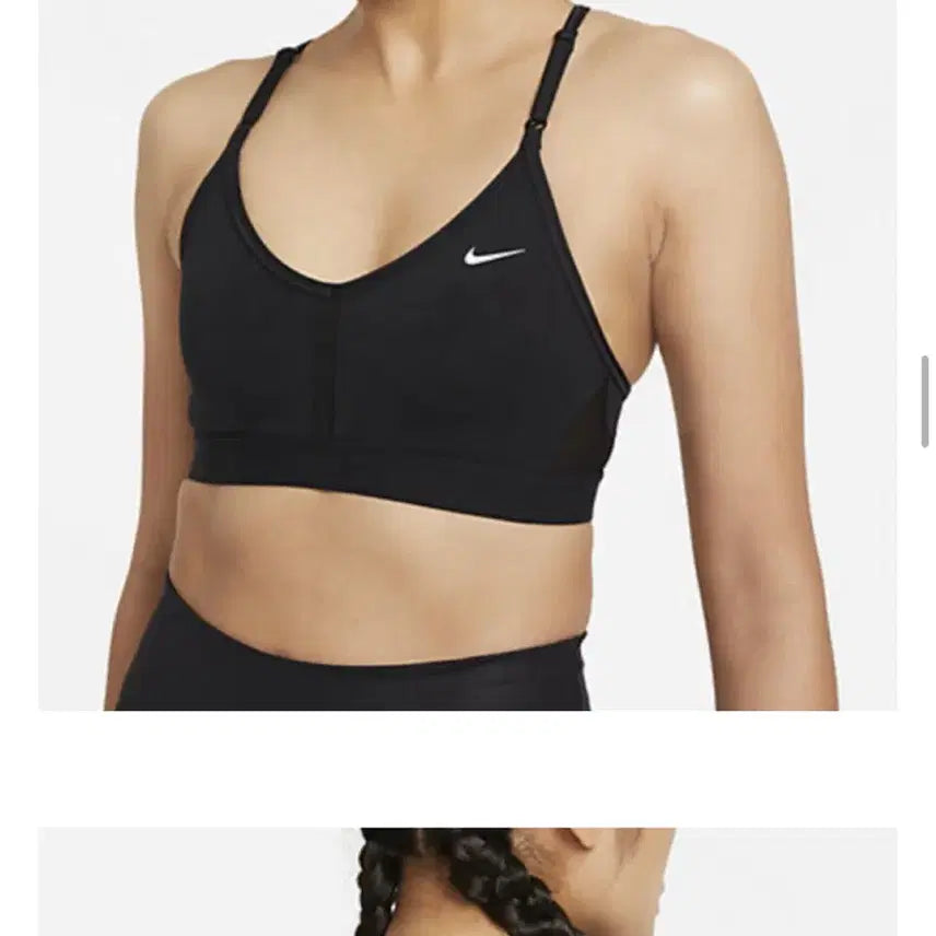 [BUNJANG] Nike Indy Sports Bra (Black) L - Bundle of 2 / [나이키] 스포츠브라 인디(블렉) L 2개일괄