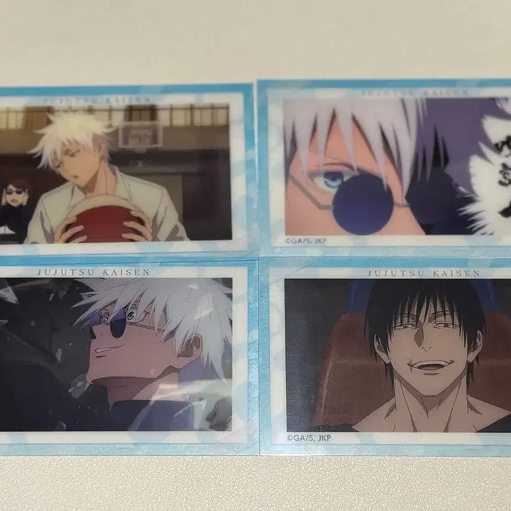 [BUNJANG] Jujutsu Kaisen Acrylic Card Bundle Set / 주술회전 아크릴카드 4장 일괄