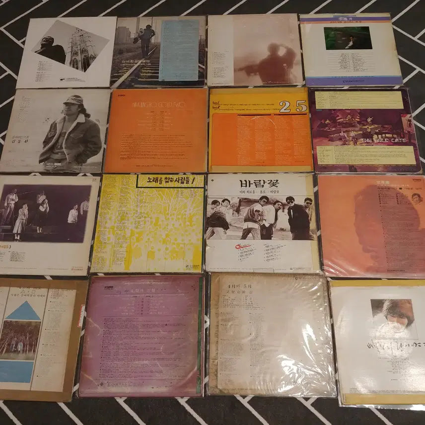 [BUNJANG] Various Korean Pop LP Records Collection (15 LP Set) / 가요 LP레코드판 13장-4 판매합니다.