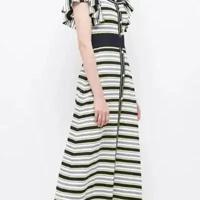 [BUNJANG] EGOIST Striped Knit Dress / 에고이스트 스트라이프 니트 원피스