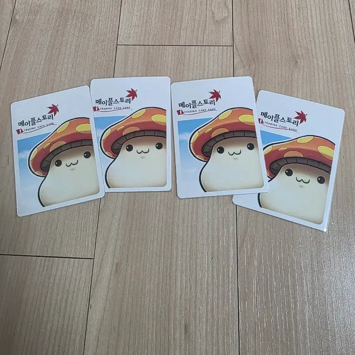 [BUNJANG] MapleStory iTCG Character Cards (Set of 4) / (메이플스토리 iTCG)캐릭터 카드 4장 팝니다.