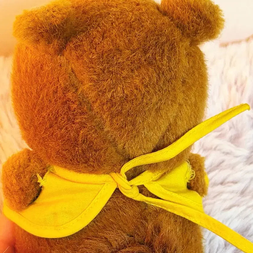 [BUNJANG] Vintage Squirrel Plush Doll with Yellow Scarf / 빈티지 다람쥐 인형