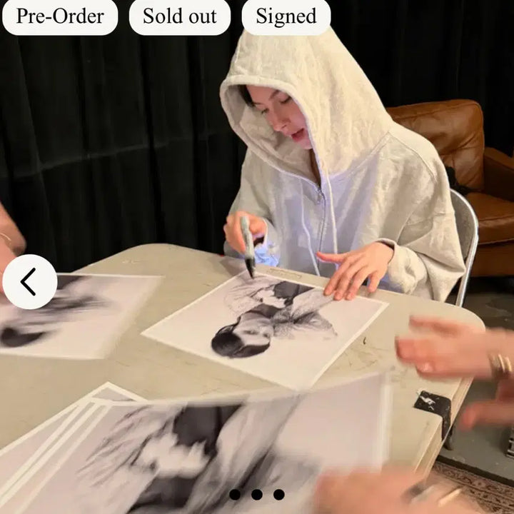 [BUNJANG] Gracie Abrams Signed Daughter From Hell LP / 당일출고) 그레이시 에이브럼스 친필싸인 lp Daughter from Hell