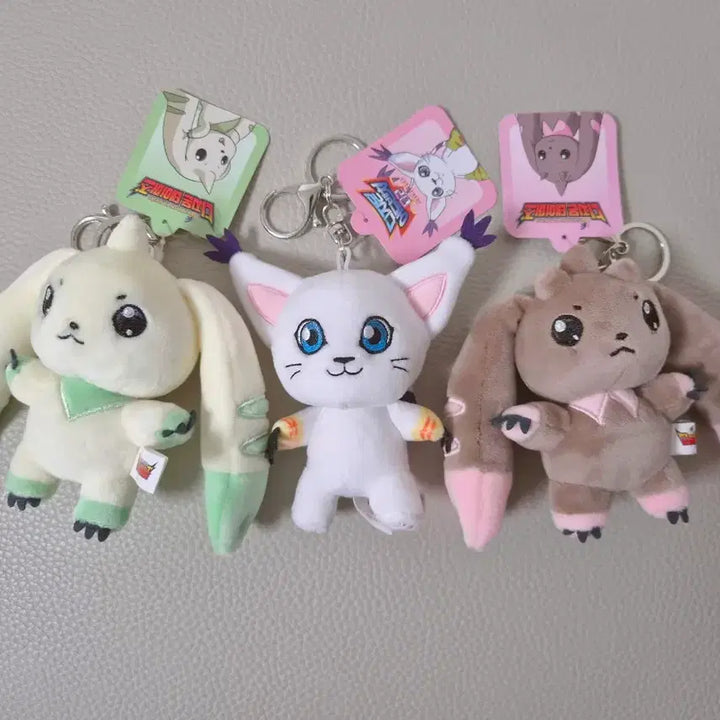 [BUNJANG] Digimon Tamers Terriermon Plush Keychain / 디지몬테이머즈 테리어몬 인형 키링 판매