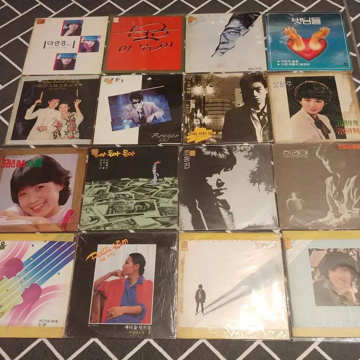 [BUNJANG] Various Artists K-Pop &amp; Ballads LP Vinyl Records (15 Disc Bundle Set) / 가요 LP레코드판 16장-6 판매합니다.