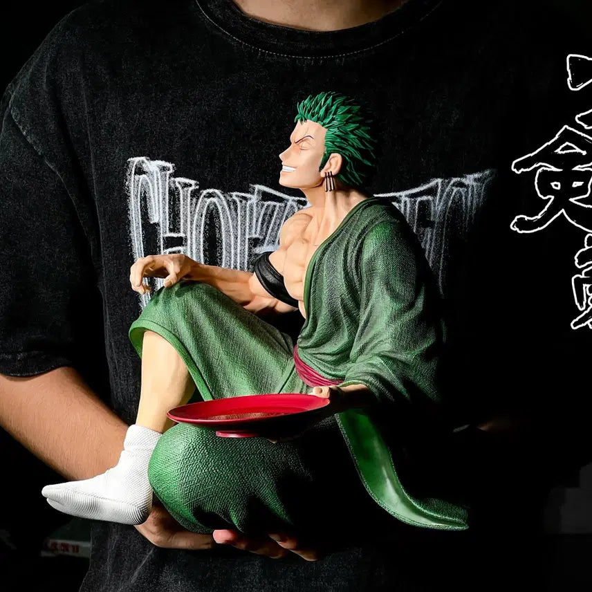 [BUNJANG] Dajianhao Studio Zoro Seated Deluxe 1/4 Scale Resin Figure / 1/4 Dajianhao STUDIO 조로 좌상 디럭스 원피스레진피규어