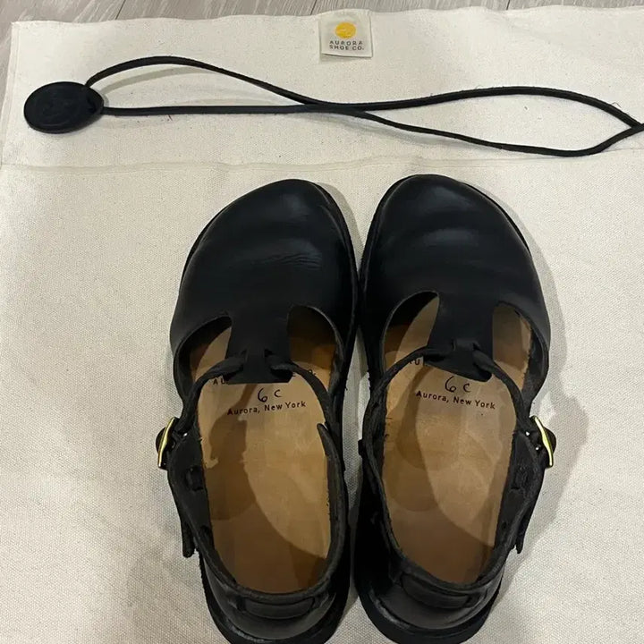 [BUNJANG] Aurora Shoes West Indian Black Leather Loafers Size 6C (230) / 오로라슈주 west indian 웨스트인디언 6c 230