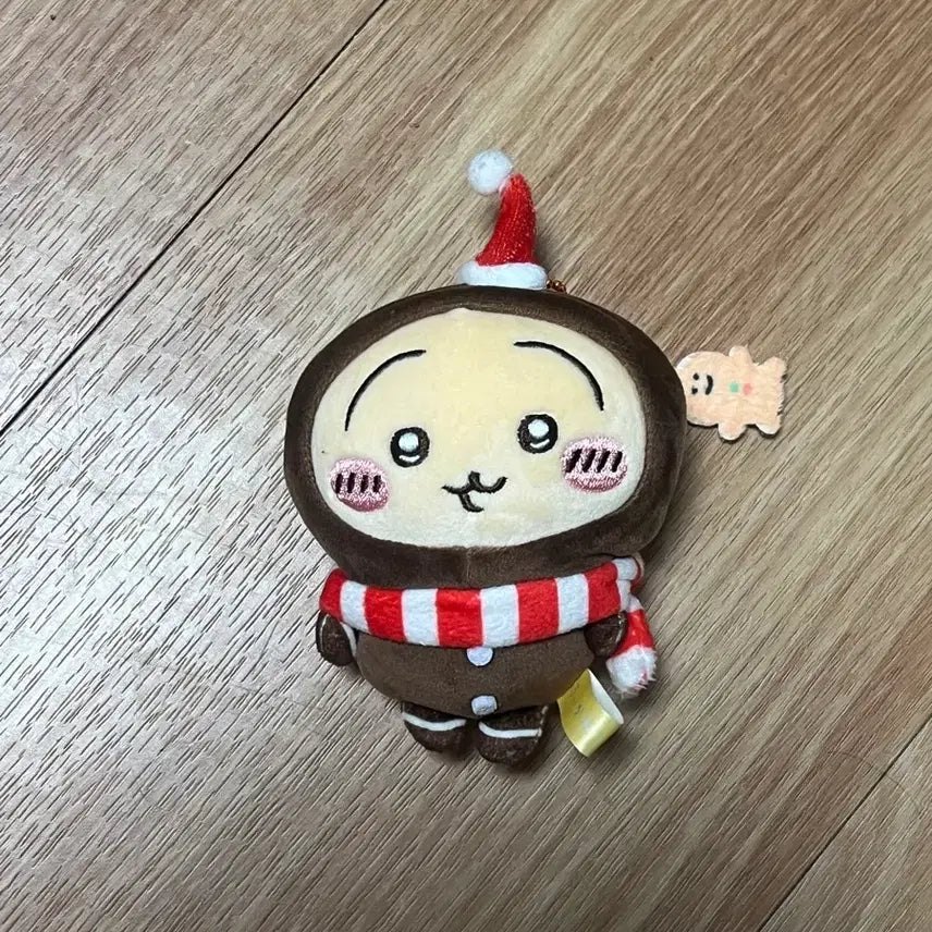 [BUNJANG] Gingerbread Man Christmas Usagi Keychain / 진저맨 크리스마스 우사기 키링