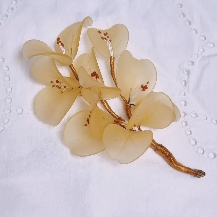 [BUNJANG] Antique Murano Glass Flower / 앤틱 무라노글라스 꽃