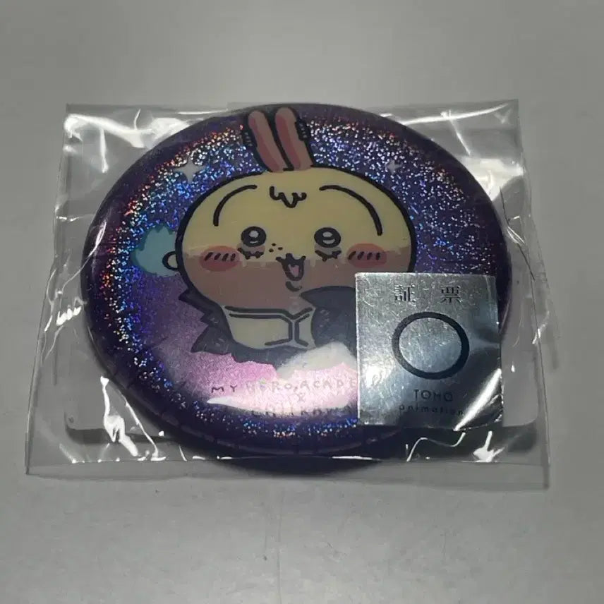 [BUNJANG] My Hero Academia x Chiikawa Dabi Usagi Can Badge / 나히아 치이카와 다비 우사기 캔뱃지