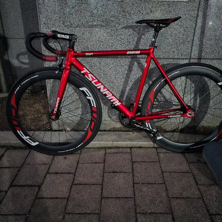 [BUNJANG] Tsunami SNM100 Road Bicycle - Red Wine / 쓰나미 snm100 레드와인 판매/로드 대차