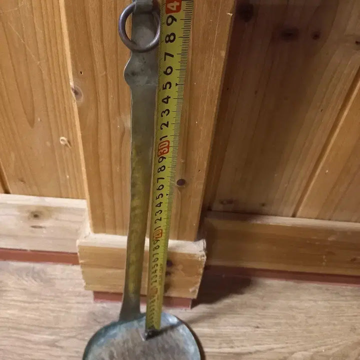 [BUNJANG] Antique Brass Bangjja Oil Lamp / 옛날 민속품 놋쇠 방짜 등잔대