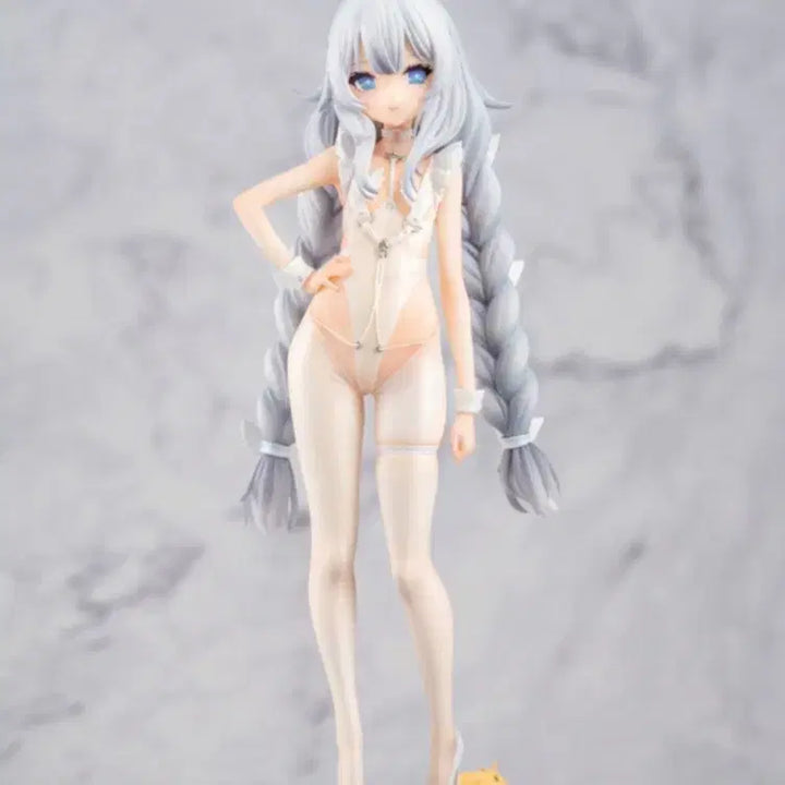 [BUNJANG] Anygame Azur Lane Le Malin Lazy White Rabbit Ver. Figure with Bonus / 애니게임 1/6 벽람항로 - 르 말랭 나른한흰토끼ver. 특전 포함