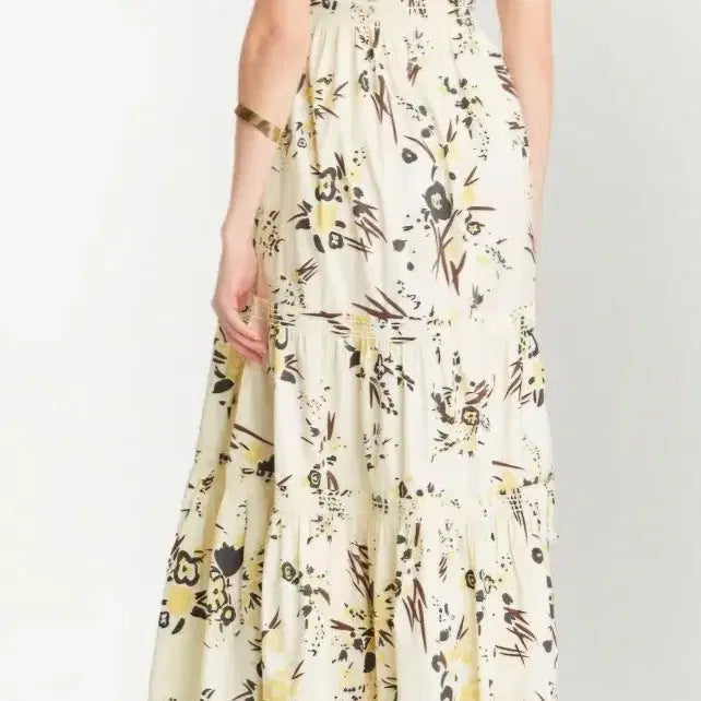 [BUNJANG] Tory Burch Floral Maxi Dress XS Size / 새상품)토리버치 플로랄 맥시 원피스