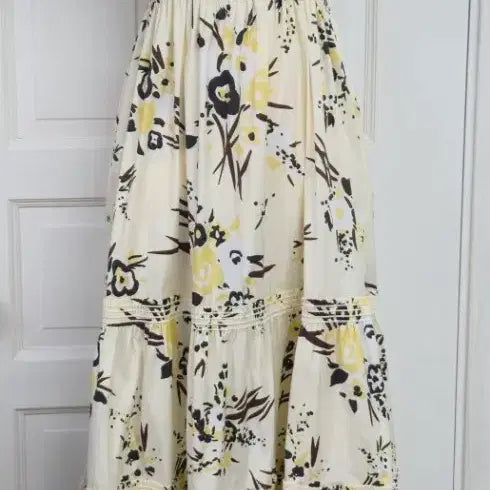 [BUNJANG] Tory Burch Floral Maxi Dress XS Size / 새상품)토리버치 플로랄 맥시 원피스