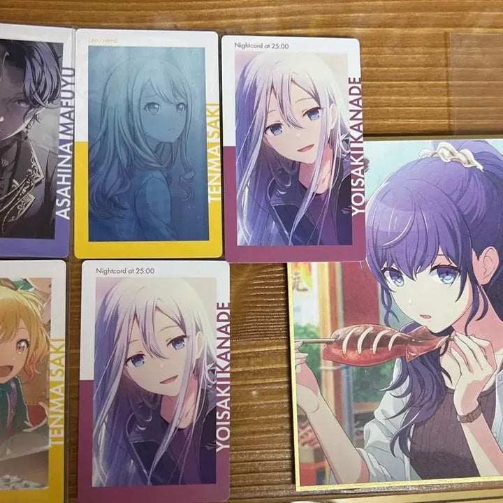 [BUNJANG] Project Sekai Mafuyu Kanade Saki Ichika Ippiki Card Bundle Set / 일괄)프세카 마후유 카나데 사키 이픽카드+마후유 색지