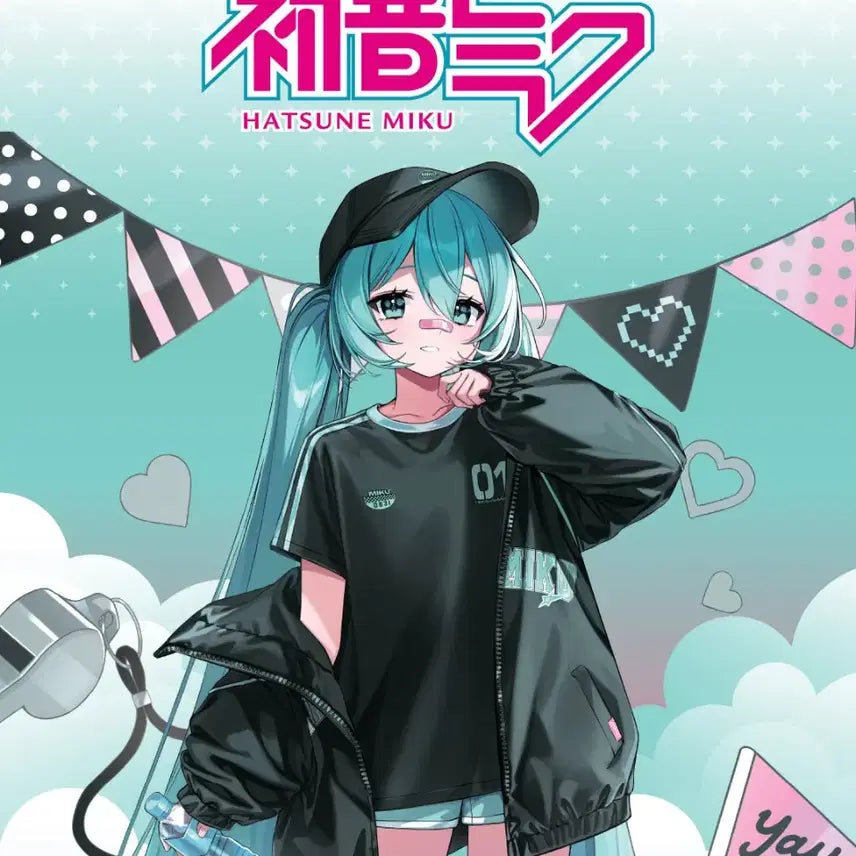 [BUNJANG] SPAO x Hatsune Miku Windbreaker (Sealed) / 미개봉) 스파오 X 미쿠 윈드브레이커 사이즈다있음 + 특전