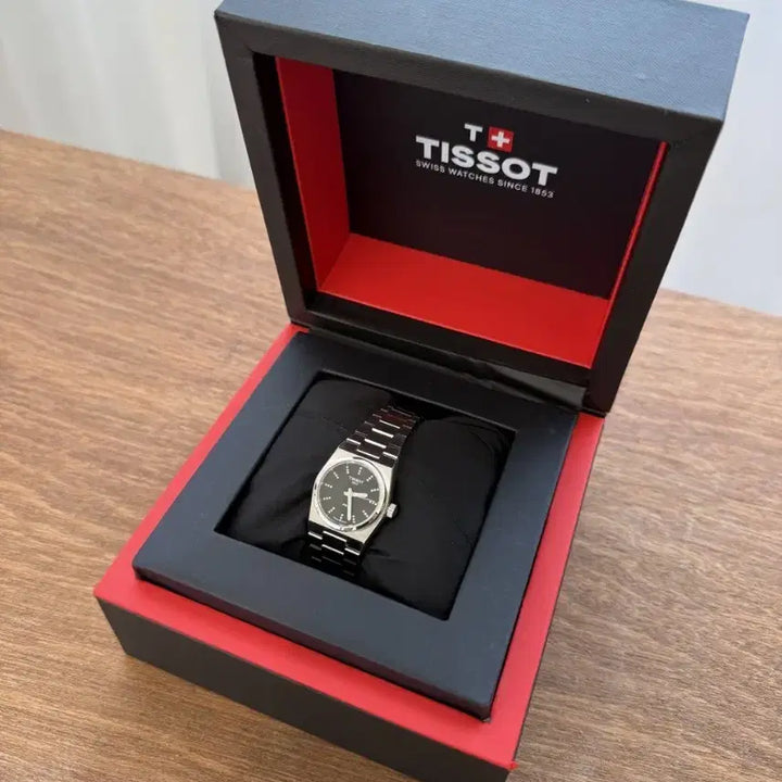 [BUNJANG] Tissot PRX 25mm Black Diamond Quartz Watch / 티쏘 PRX 25mm