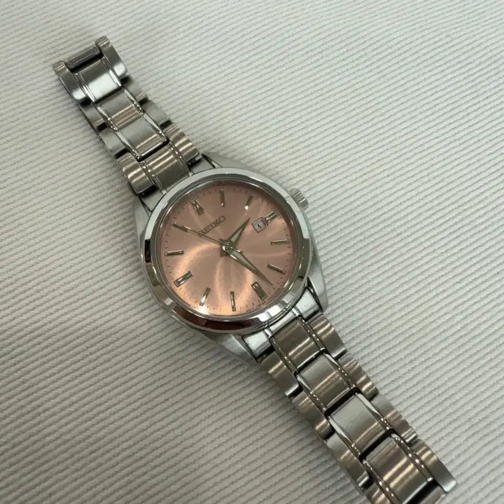 [BUNJANG] Seiko SUR529P1 Metal Watch - Light Pink Dial / 세이코 SUR529P1