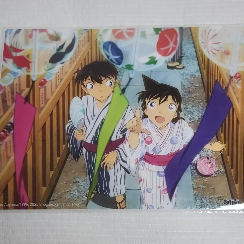 [BUNJANG] Detective Conan China Lucky Draw "Rivals" Visual Board Shinran A3 Size / 명탐정코난 중국 최고의라이벌 쿠지 비주얼보드 신란