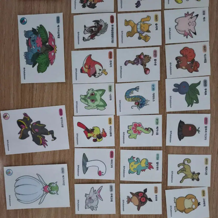 [BUNJANG] Pokemon Sticker Bundle Set / 포켓몬 스티커 일괄판매
