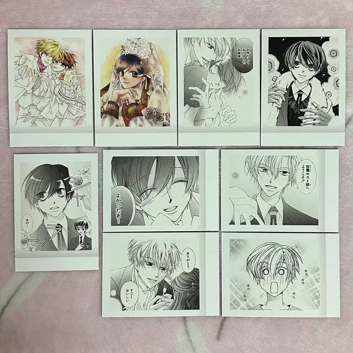 [BUNJANG] Ouran High School Host Club Tamaki Haruhi Original Drawing Pashacolle Card Set 1 / 오란고교 호스트부 사교클럽 타마키 하루히 원화 파샤코레 카드 1탄