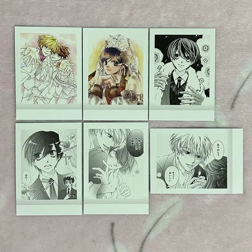 [BUNJANG] Ouran High School Host Club Tamaki Haruhi Original Art Pashacolle Card Set 1 / 오란고교 호스트부 사교클럽 타마키 하루히 원화 파샤코레 카드 1탄