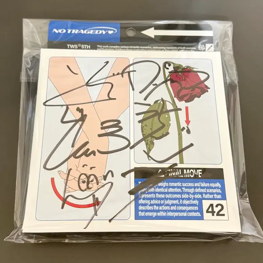 [BUNJANG] TWS NO TRAGEDY Signed Album / 투어스 NO TRAGEDY 사인 앨범 싸인