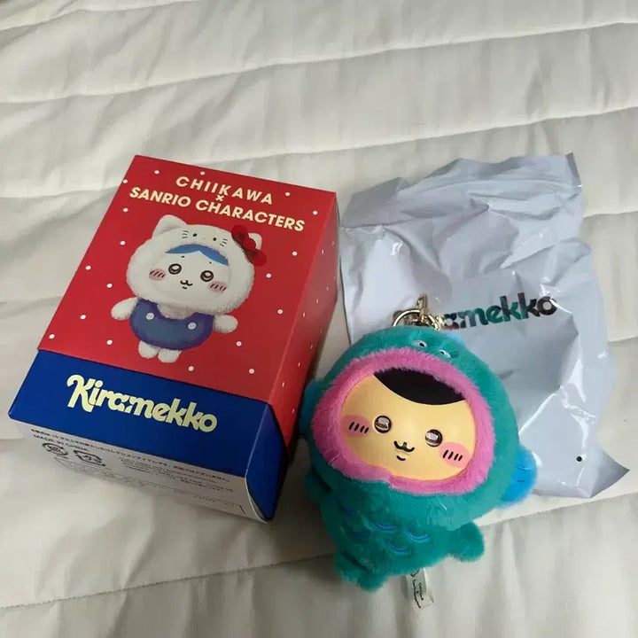 [BUNJANG] Sanrio x Chiikawa Kirameko Chibubu Doll - Hangyodon Kurimanju / 판매) 산리오 X 치이카와 키라메코 치부부 인형 - 한교동 쿠리만쥬