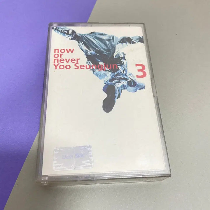 [BUNJANG] Yoo Seung Jun 3rd Album Now Or Never Cassette Tape / [중고음반/TAPE] 유승준 3집 Now Or Never 카세트테이프