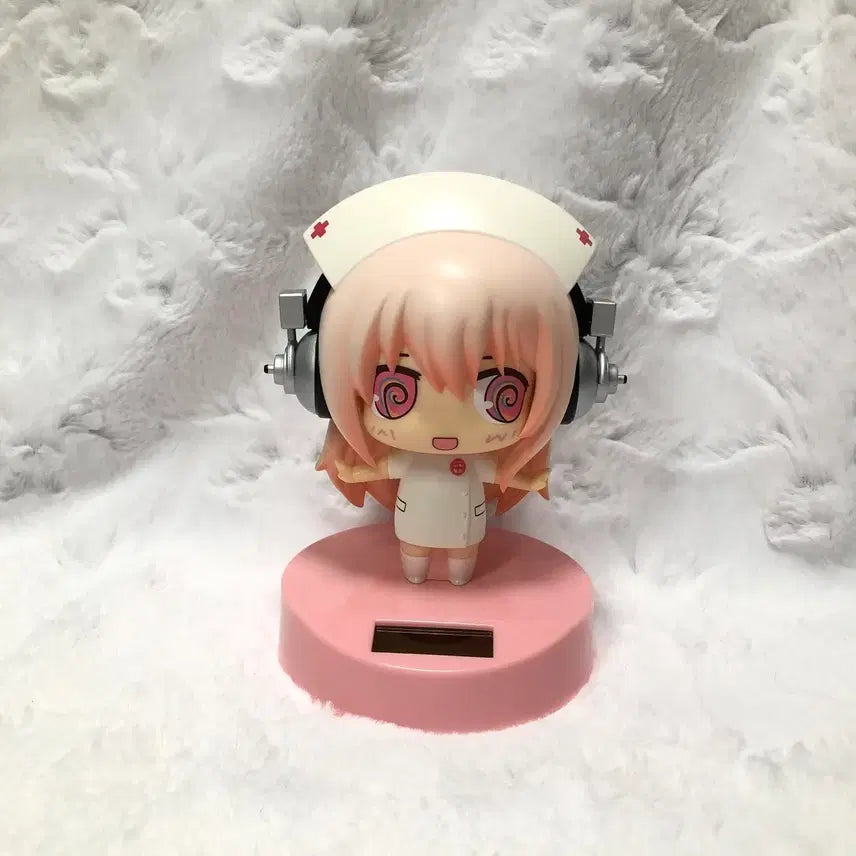 [BUNJANG] Super Sonico Nurse Yura Yura White Classic Bishoujo Figure / (택포) 슈퍼소니코 간호사 너스 유라유라 화이트 고전 미소녀 피규어