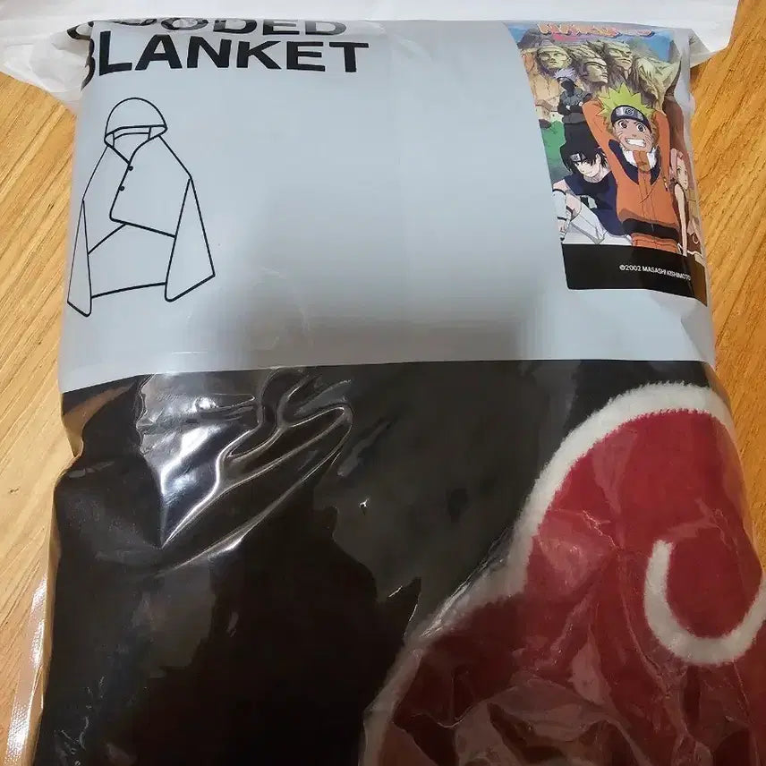 [SOLD OUT] 스파오 나루토  아카츠키 후드 담요