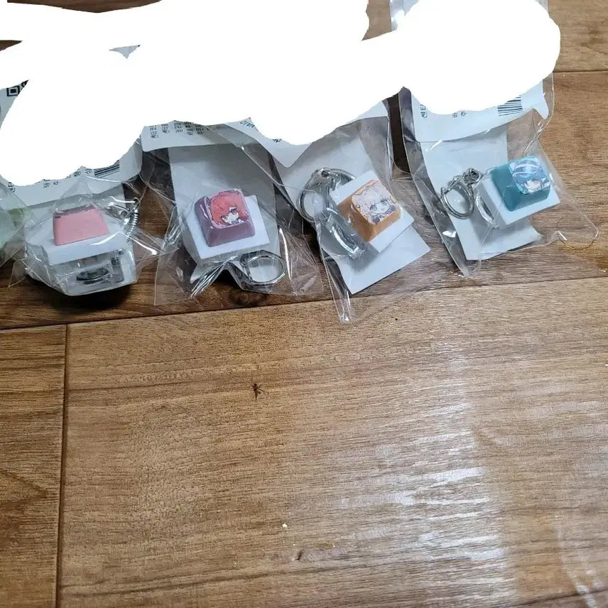[BUNJANG] Endfield Keycap Keychain 5-Piece Set / gs25 엔드필드 키캡키링5종세트 일괄판매