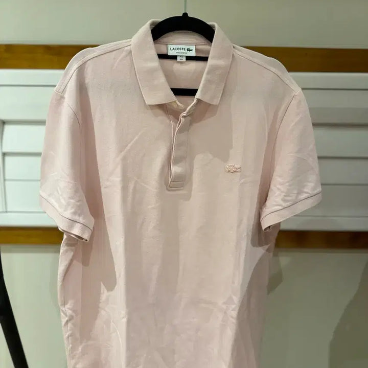 [SOLD OUT] 라코스테 반팔 카라티 (PH5522 / 핑크) L