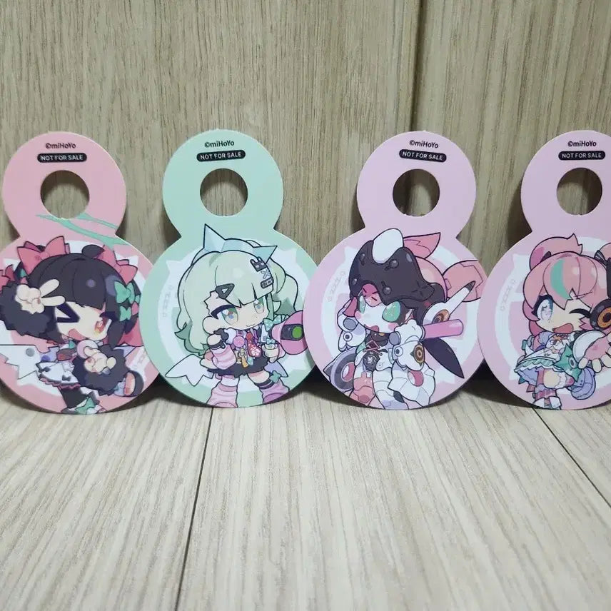 [BUNJANG] Zenless Zone Zero Angel Di Straw Pick Bundle Set / 젠레스존제로 젠존제 엔젤디 애니플러스 빨대픽 일괄