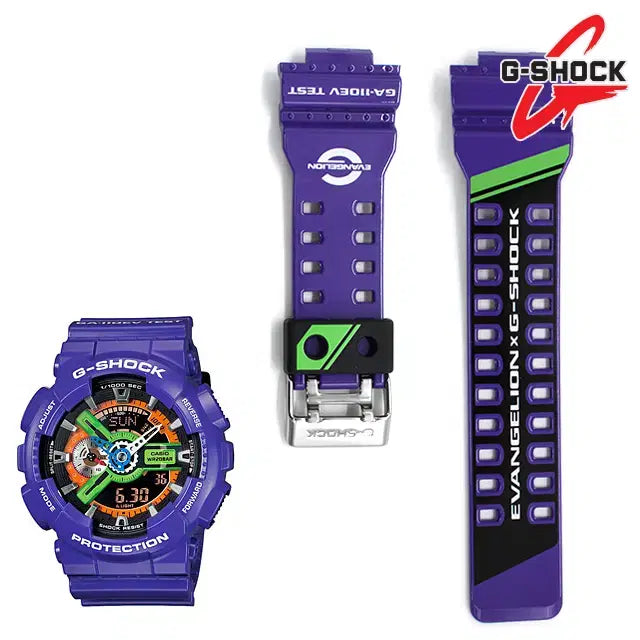 [BUNJANG] G-Shock Big Face Evangelion Unit-01 Watch / 지샥 빅페이스 에반게리온 초호기 지샥 g-shock