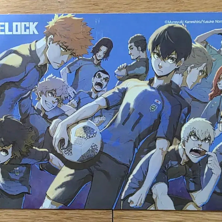 [BUNJANG] Blue Lock Chapter 1 Color Illustration Postcard / 블루록 제1화 컬러일러스트 엽서