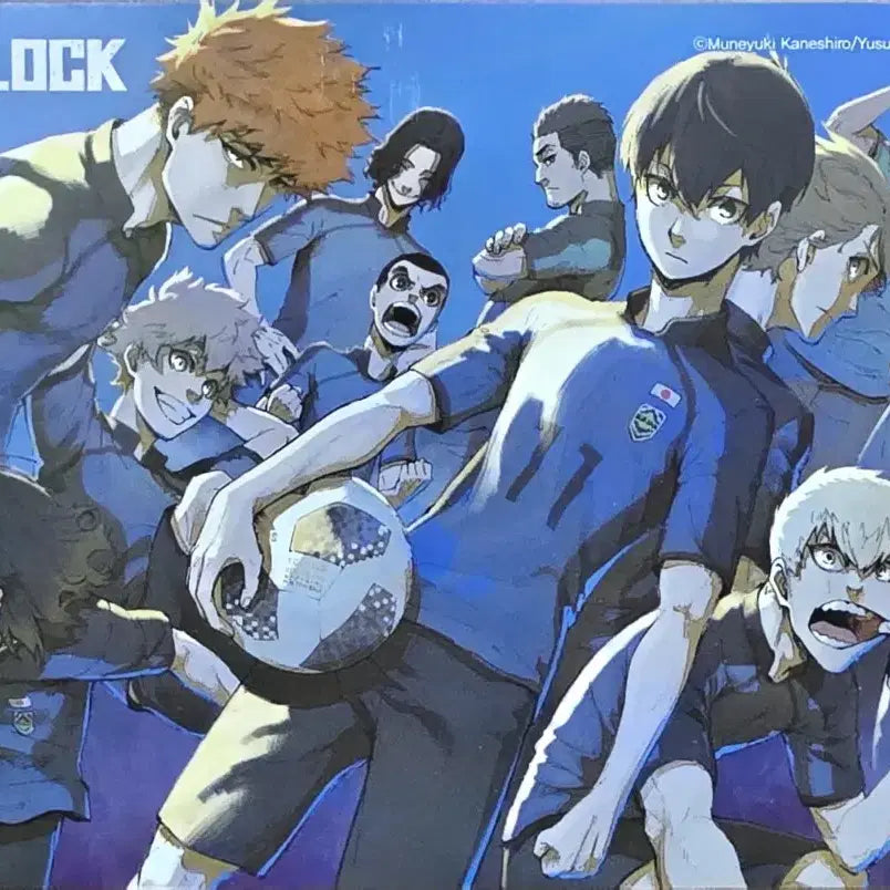[BUNJANG] Blue Lock Chapter 1 Color Illustration Postcard / 블루록 제1화 컬러일러스트 엽서