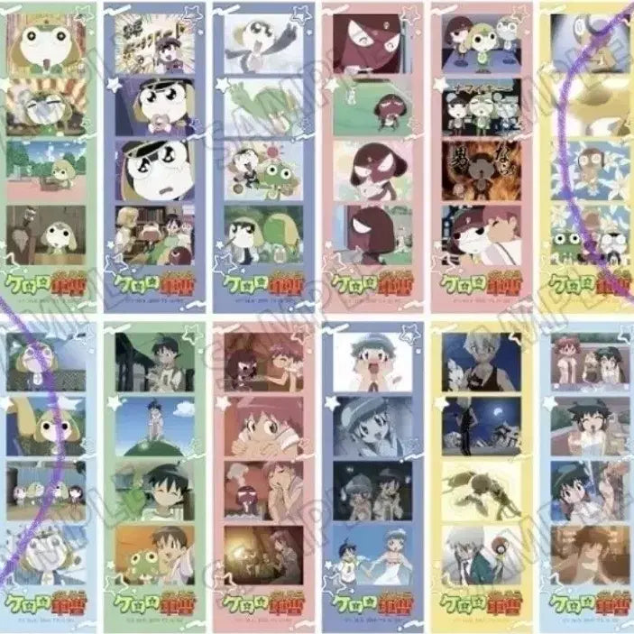 [BUNJANG] Keroro Soldier Keroro Frog Photocard Collection Four-Cut Photo Keroro Dororo Bundle Set / [일괄]개구리중사 케로로 포토카드컬렉션 네컷사진_케로로 도로로