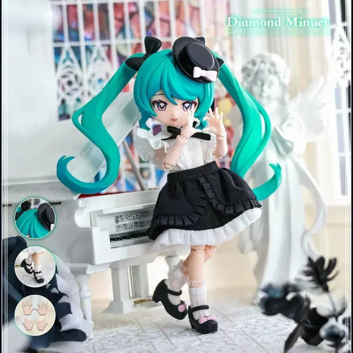 [BUNJANG] Bloque Hatsune Miku Sonata Prologue Diamond Minuet Figure / 블로키 하츠네 미쿠 소나타 프롤로그 다이아몬드 미뉴에트