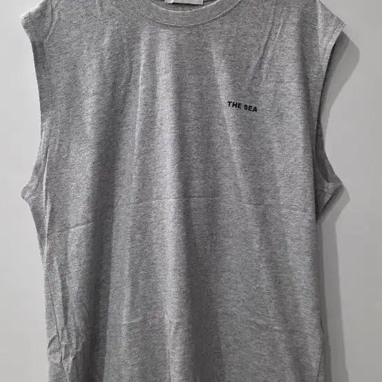 [BUNJANG] OAKLY The See Short Sleeve Sleeveless T-Shirt / OAKLY 더 씨 반팔 민소매 그레이(남녀공용)