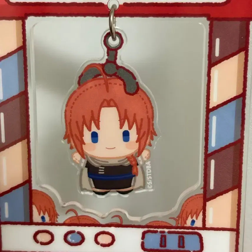 [BUNJANG] Gintama Kagura Karacatcher Acrylic Charm Kamui / 은혼 카라캐쳐 인형뽑기 아크릴 카무이
