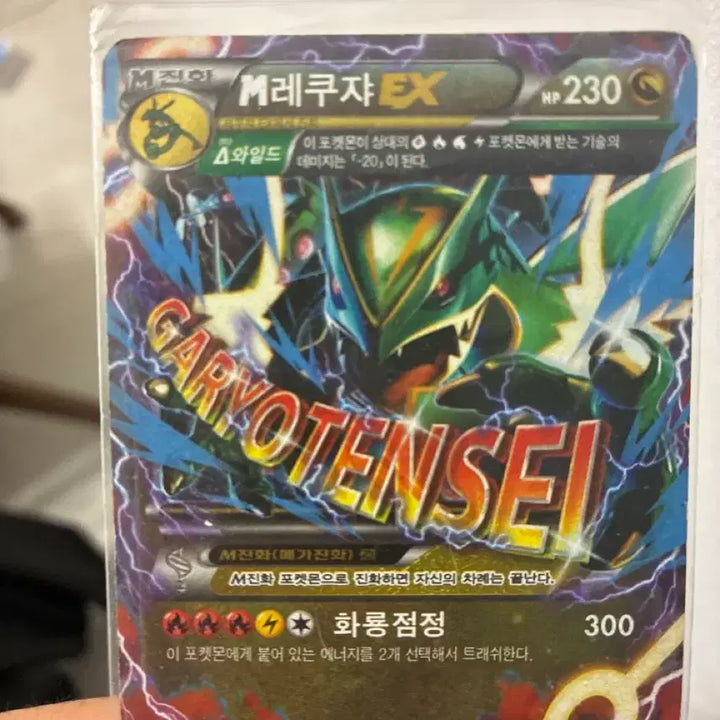 [BUNJANG] Rayquaza EX Pokemon Card / 포켓몬카드 레쿠쟈