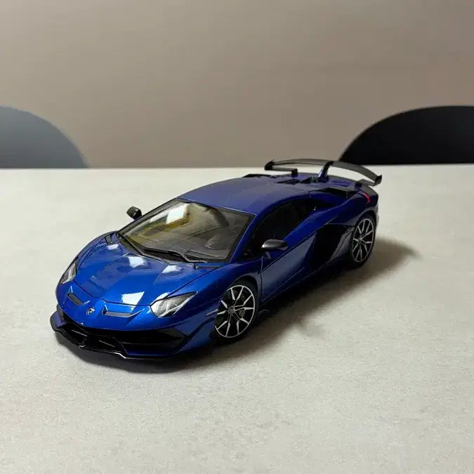 [BUNJANG] AutoArt 1:18 Lamborghini Aventador SVJ Blue Diecast Model / 1:18 오토아트 람보르기니 아벤타도르 SVJ 블루 다이캐스트