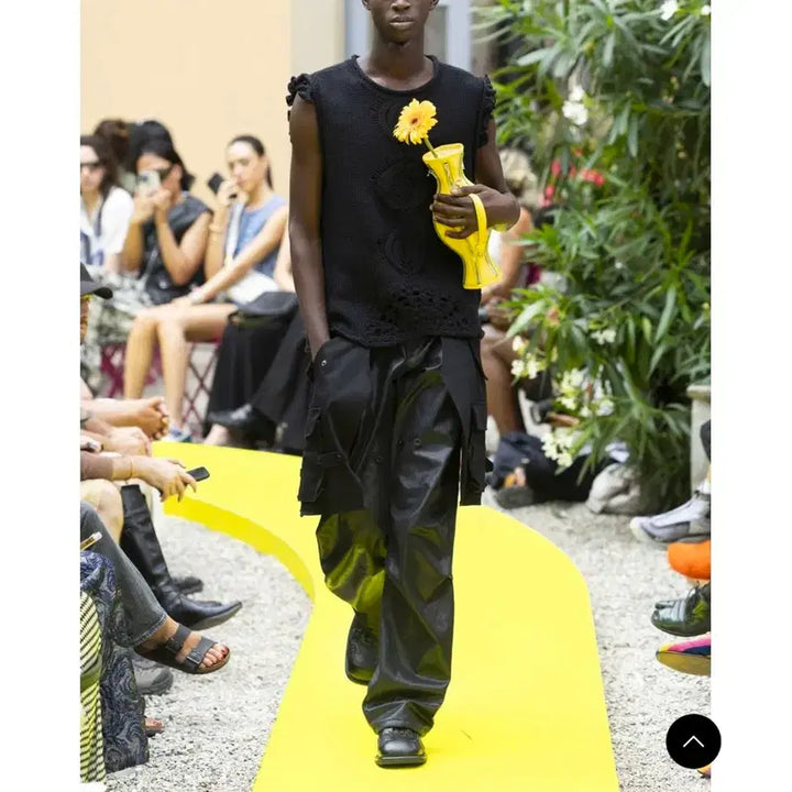 [BUNJANG] Andersson Bell Raptor Layered Cargo Pants Black / ADSB 앤더슨벨 랩터 레이어드 카고 팬츠 블랙(새상품)